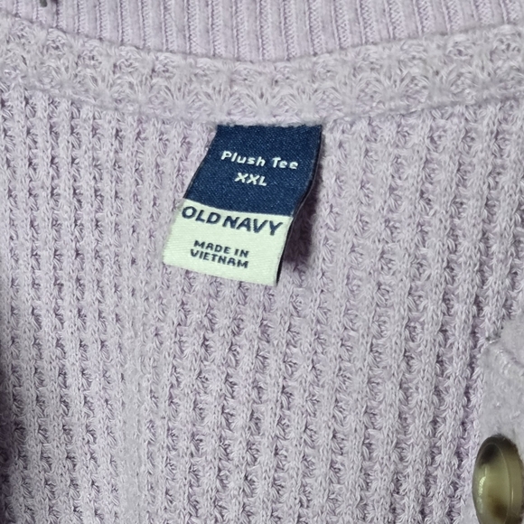 Old Navy Plush Tee Thermal - Picture 2 of 4